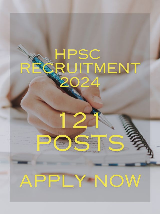 HPSC RECRUITMENT 2024