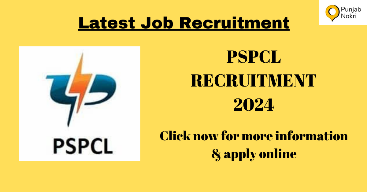 PSPCL RECRUITMENT 2024