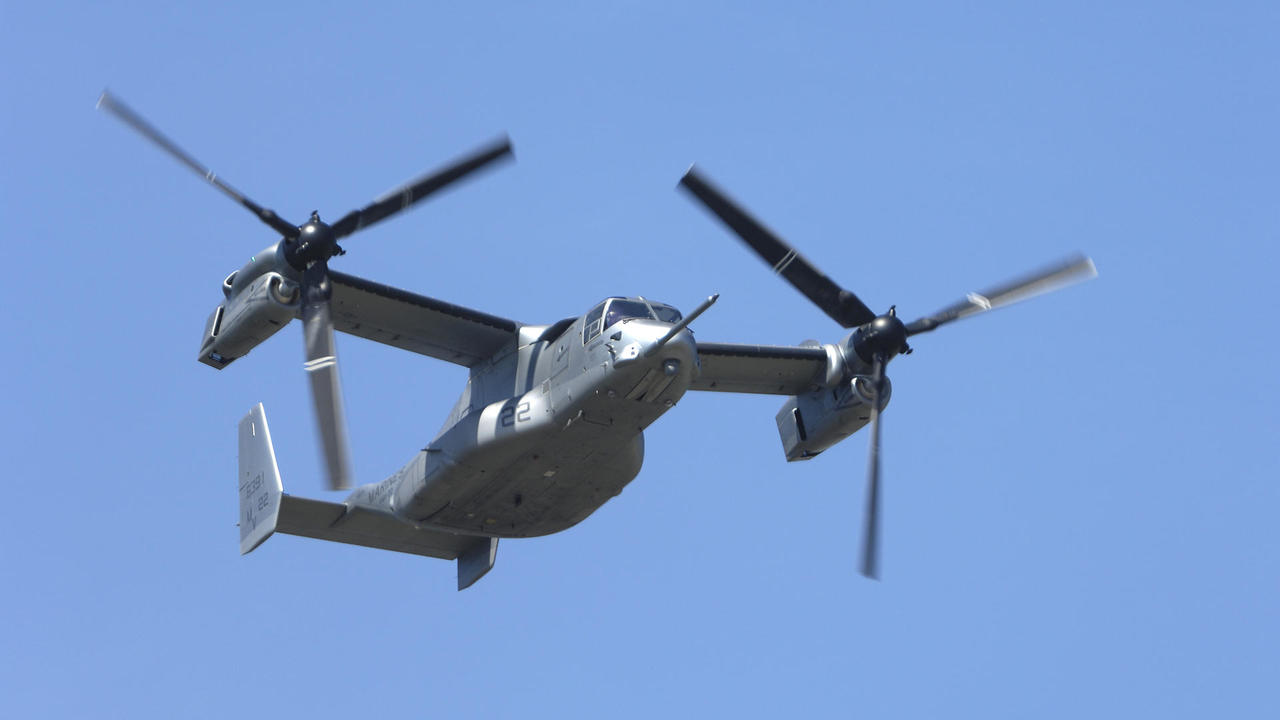 V22 Osprey Crash Japan