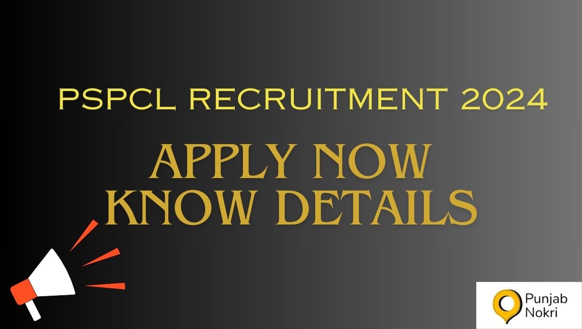 PSPCL RECRUITMENT 2024