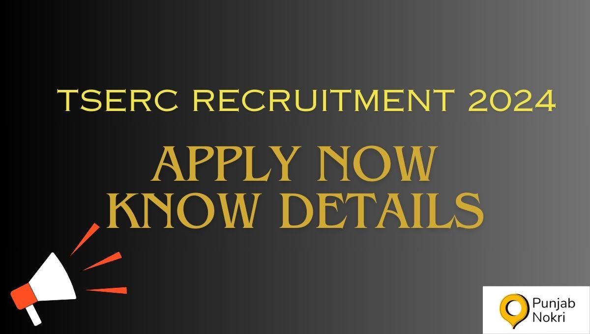 TSERC RECRUITMENT 2024