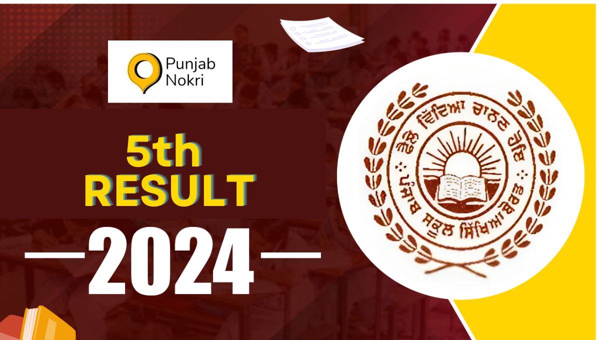 5th Class Pseb Board Result 2024 – Check Now