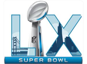 superbowl 2026 logo design image 